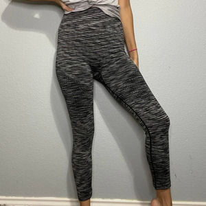 Aerie Gray High Rise full length leggings Medium